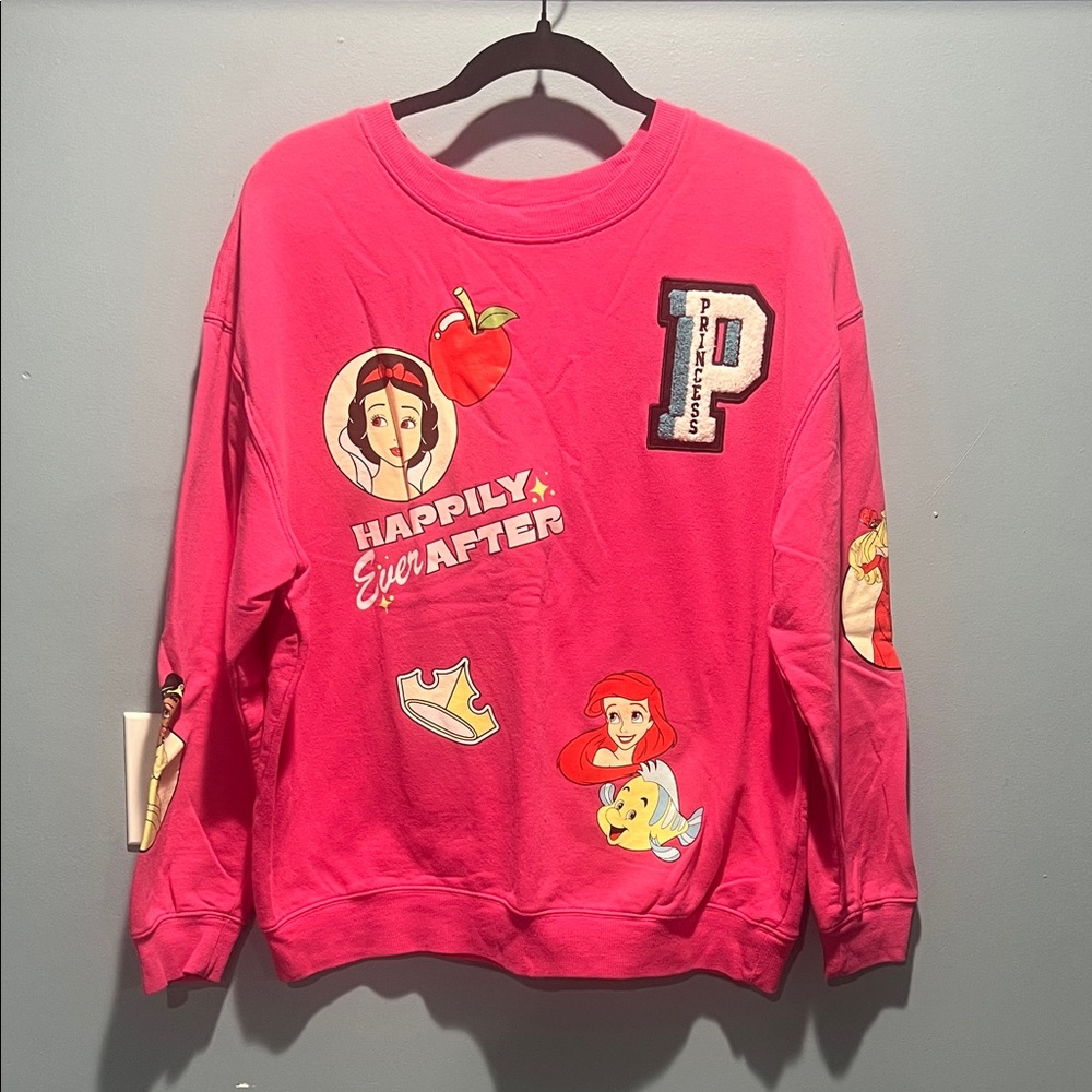 Pink Disney Princess Sweatshirt